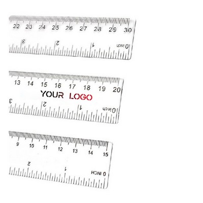 Flexible Plastic Ruler - 12"
