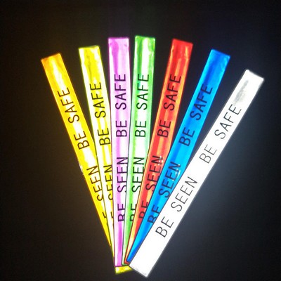 High-visibility Reflective Slap Bracelet