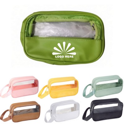 Clear PVC Makeup Organizer Pouch
