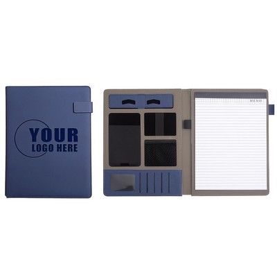 Multifunctional Business Leather RPET Tech Pad Portfolio