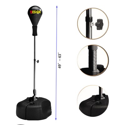Height Adjustable Stand Boxing Bag