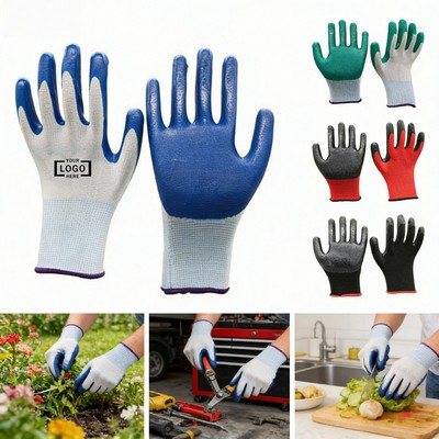 Premium Grip Safety Work Gloves