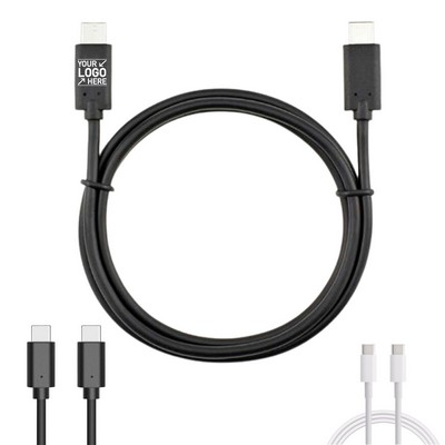 High-Speed USB-C to USB-C Charging & Data Sync Cable