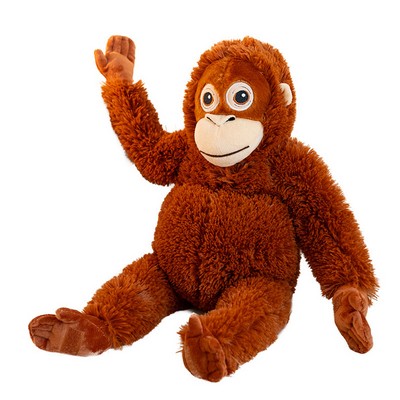 Long-Armed Orangutan Plush Doll Creative Gibbon Stuffed Animal Crossbody Bag Novelty Monkey