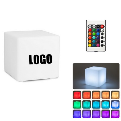 16-Color Led Rechargeable Square Light