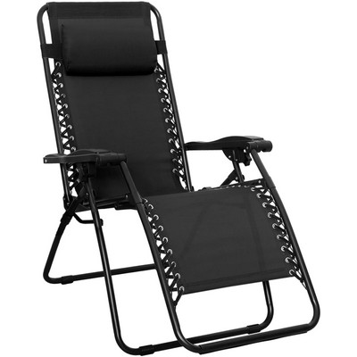 Outdoor Zero-Gravity Portable Folding Lounge Chair