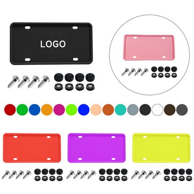 Silicone License Plate Frame Holder