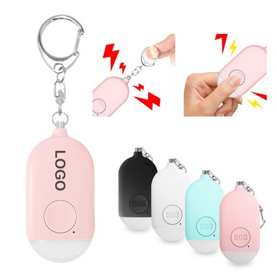 LED Alarm Keychain