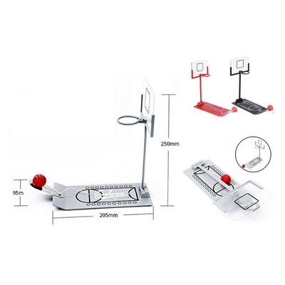 Desktop Folding Pressure Pelief Basketball Toy