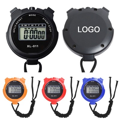 Multi-functional outdoor digital stopwatch with lanyard