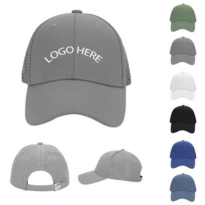 Fast Dry 6 Panel Polyester Baseball Cap