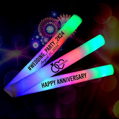 Extreme Glow Flashing Foam Stick