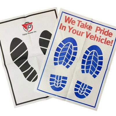16x20" Disposable Car Floor Mats for Mud Snow Protection