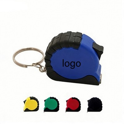 Mini Retractable Tape Measure Keychain