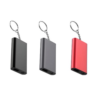Red UL-Listed 1800 mAh Mini Portable Charger — Pocket Power Bank