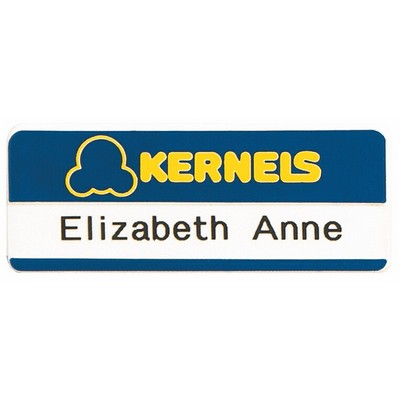 Tape Slot Badge 3/8" Slot (2 3/4"x1")