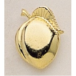Peach Marken Design Cast Lapel Pin (Up to 7/8")