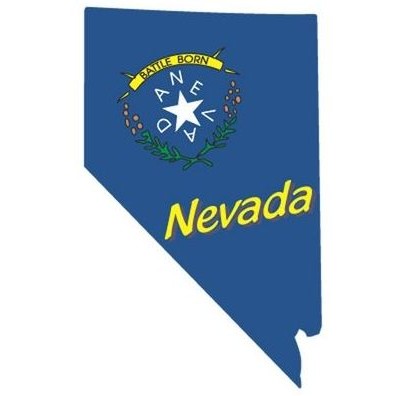Nevada Battle Born Magnet w/ Full Magnetic Back (2 Square Inch)