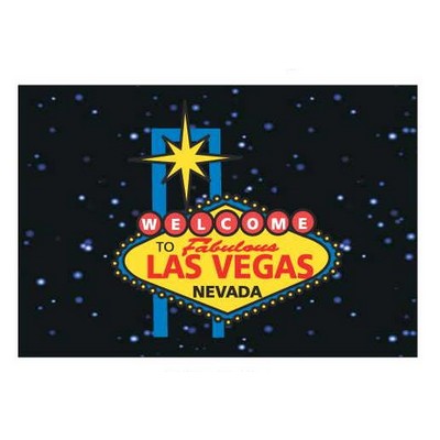 Las Vegas Sign Rectangle Badge w/ Bar Pin (2"x3")