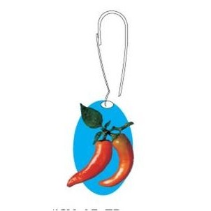 Chili Peppers Zipper Pull