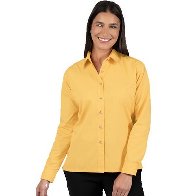 Ladies' Superblend™ Poplin Shirt