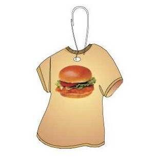 Chicken Sandwich T-Shirt Zipper Pull