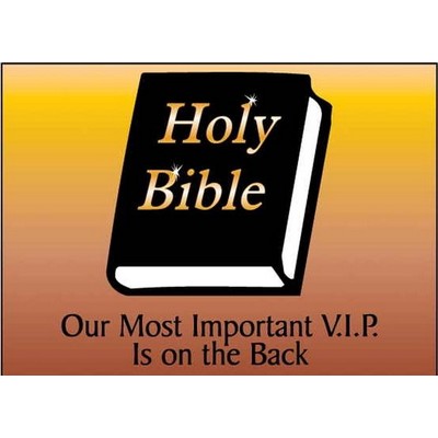 Holy Bible Rectangle Hand Mirror (2"x3")