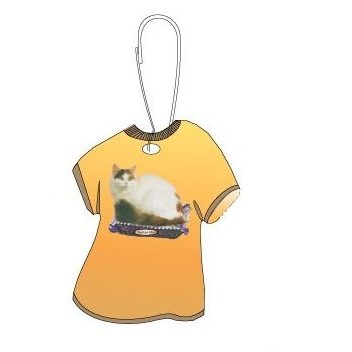 Turkish Van Cat T-Shirt Zipper Pull