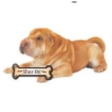 Shar Pei Dog Lapel Pin