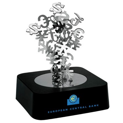 International Dollar Sign Magnetic Sculpture Block