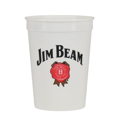 12 oz Stadium Cup - White - Hi-Speed