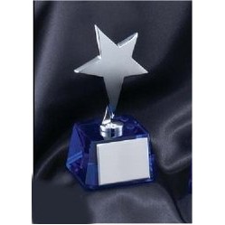 Cool Blue Silver Star