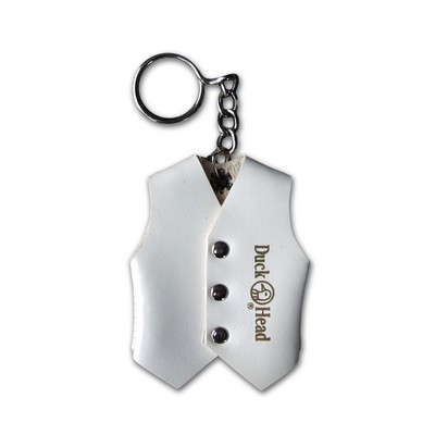 Leather Vest Keychain