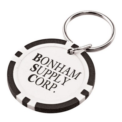 Poker Chip Keyring