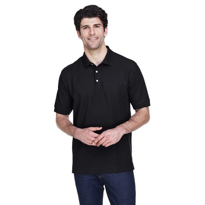 Devon and Jones® Men's Pima Piqué Short-Sleeve Polo Shirt