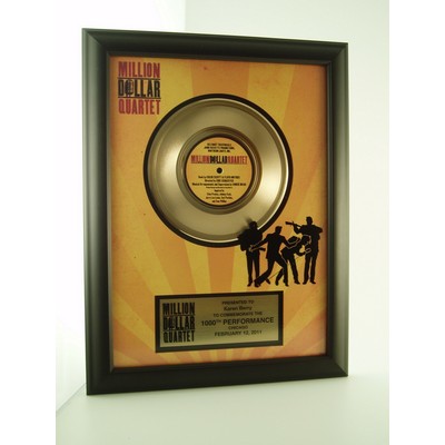 7" Framed Record with Quartet