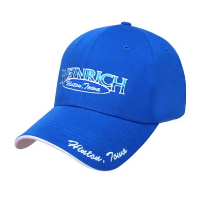 Stretch Fit Half Sandwich Visor Cap