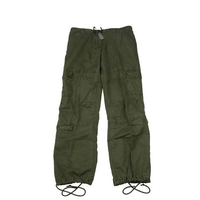 Women's Olive Drab Vintage Paratrooper Fatigue Pants (2XL)
