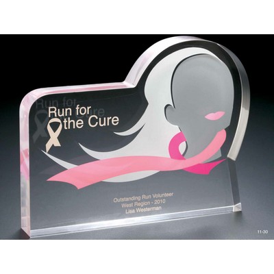 Breast Cancer Acrylic Award