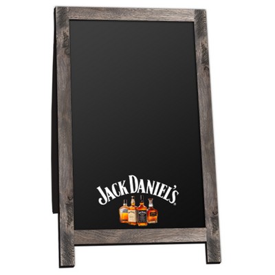 Rustic Real Wood A-frame Sidewalk Sign