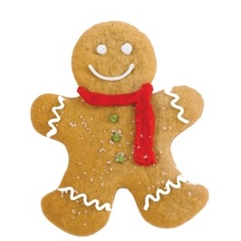 Gingerbread Man Gift Shop Magnet w/ Full Magnetic Back (10 Square Inch)