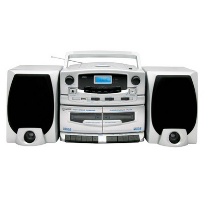 SuperSonic Portable MP3/CD Player w/ Cassette/ AM/FM Radio & USB Input
