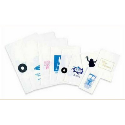 White Kraft Paper Merchandise Bag (12"x15")