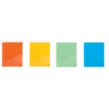 Assorted Frosted 2 Pocket Folder (9 ½" x 11 ½")