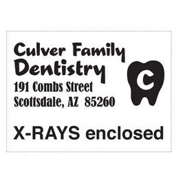 MaxLight™ Pre-Inked Stamp (2¾"x3¾")