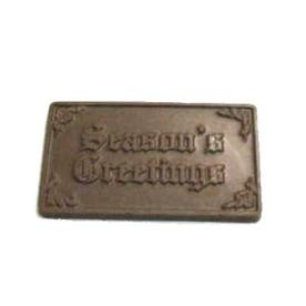 Seasons Greetings Chocolate Business Card