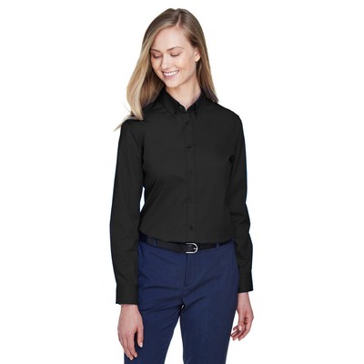 CORE365™ Women's Operate Long-Sleeve Twill Shirt