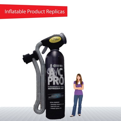 Giant Inflatable Cold Air Bottle Replica (16')