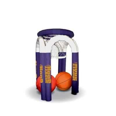 Inflatable Basketball Toss Promotional Carnival Game