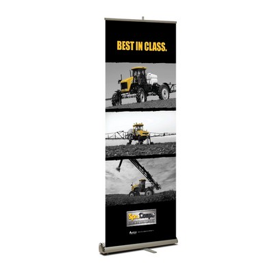 Roll-Star Retractable BannerStand Kit, Vinyl 33" x 80"